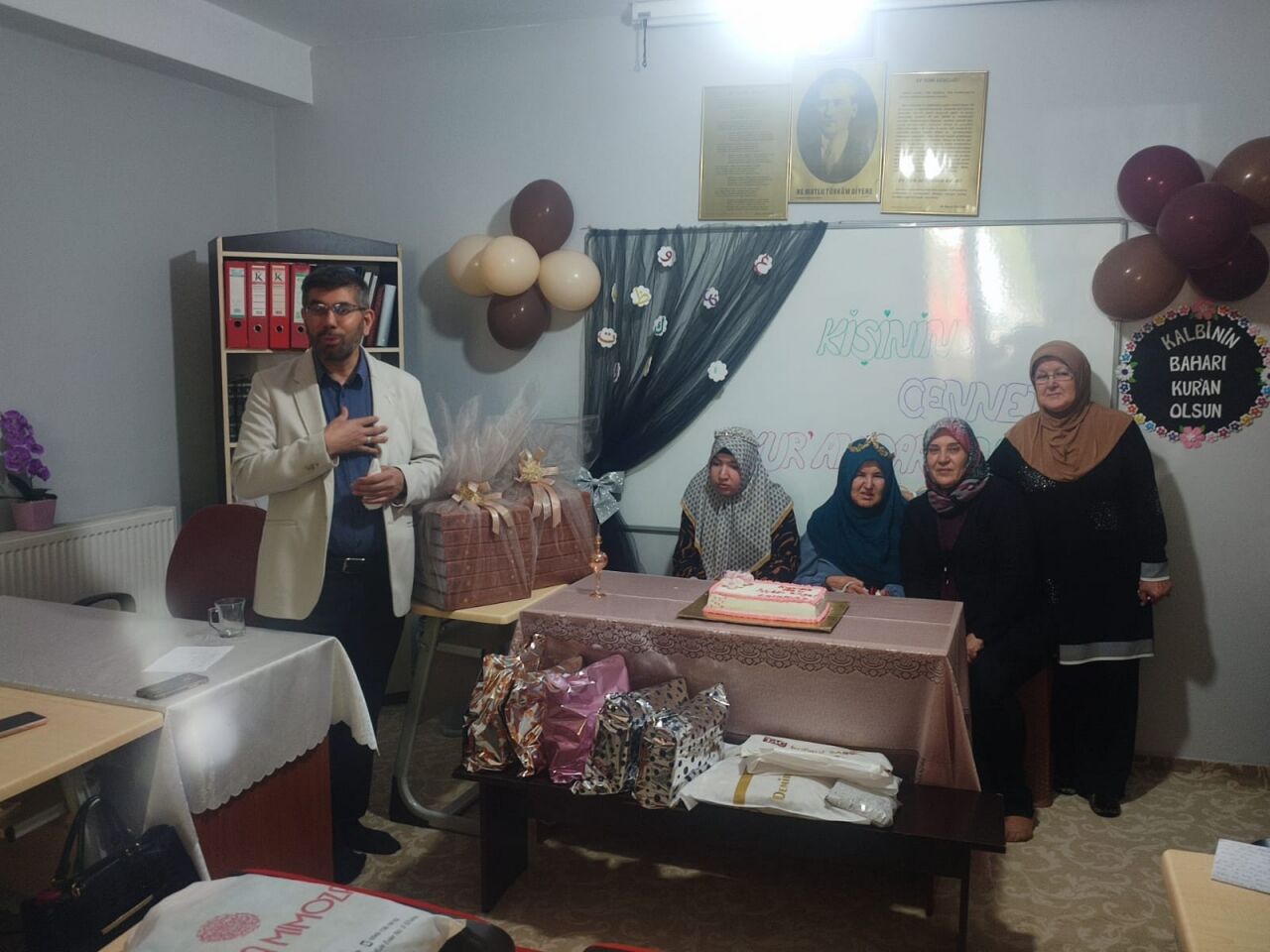 Nevşehir'de görme engellilerin Kuran-ı Kerim'e geçişleri kutlandı