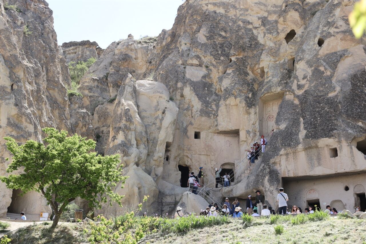 Kapadokya'daki müzeler ve ören yerleri, Müzeler Haftası'nda 107 bin 168 ziyaretçi ağırladı