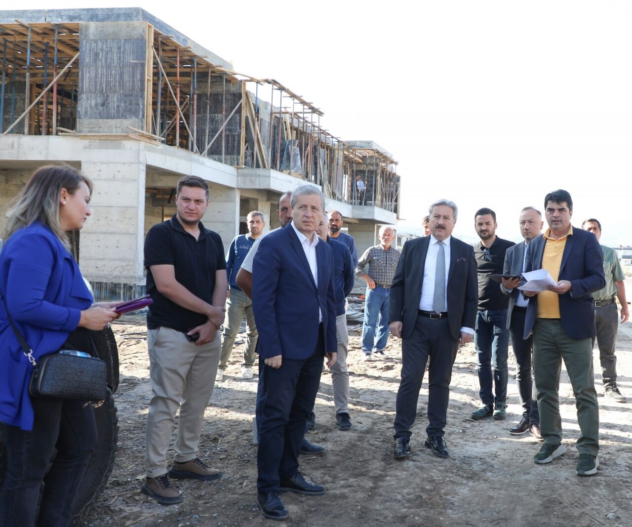 Başkan Palancıoğlu, Altınoluk Mahallesi'ndeki 120 konutluk yatay mimari projesini inceledi
