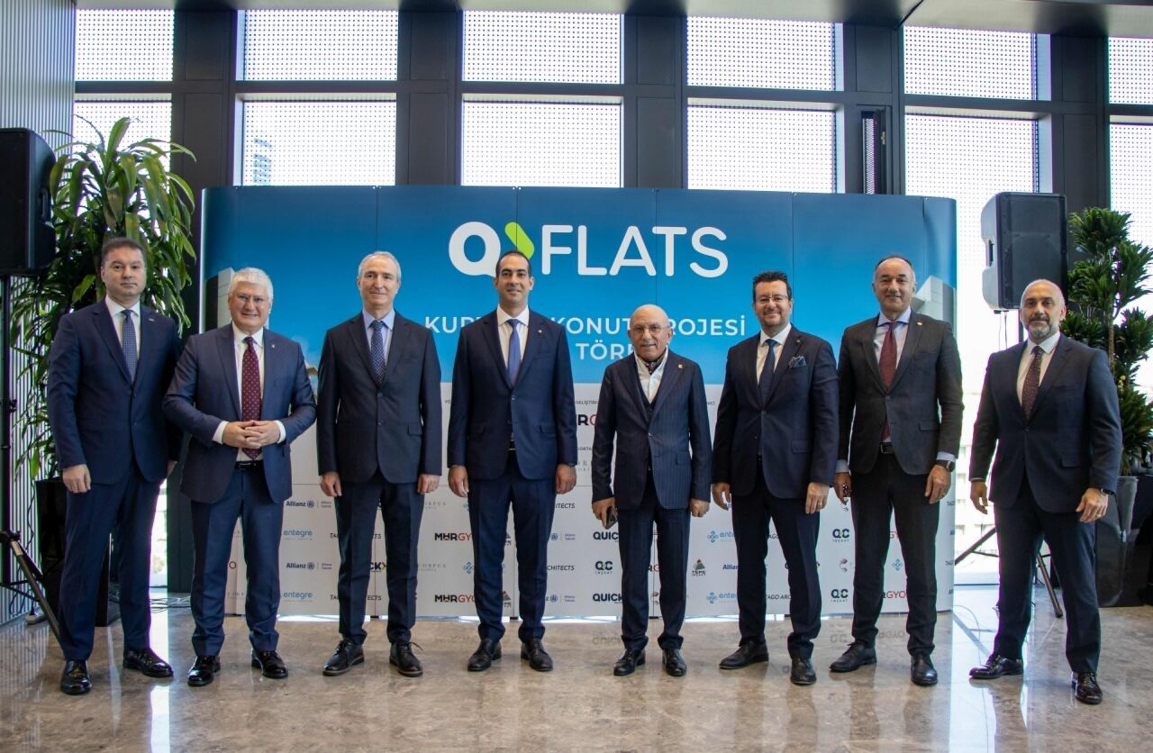 MHR GYO'nun sigorta destekli konut projesi QFlats'ın işbirliği töreni gerçekleşti