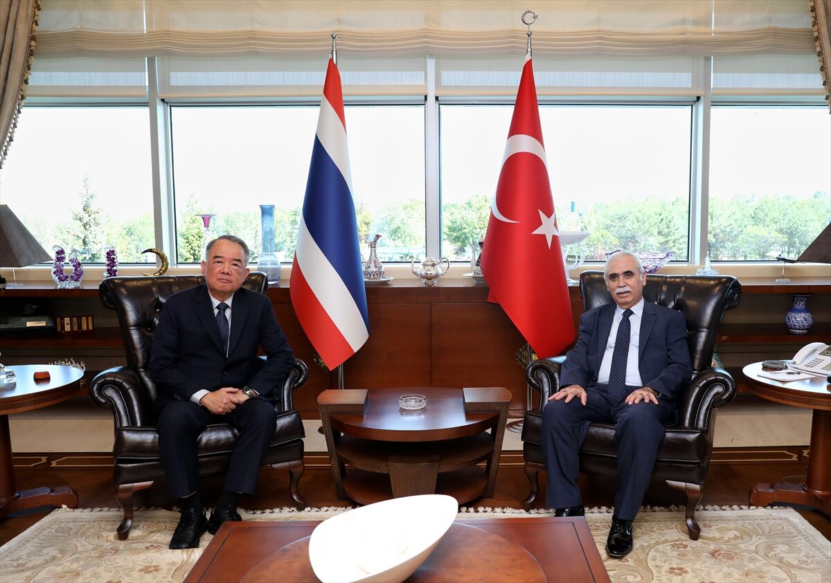 AYM Başkanı Özkaya, Tayland Anayasa Mahkemesi heyetini ağırladı