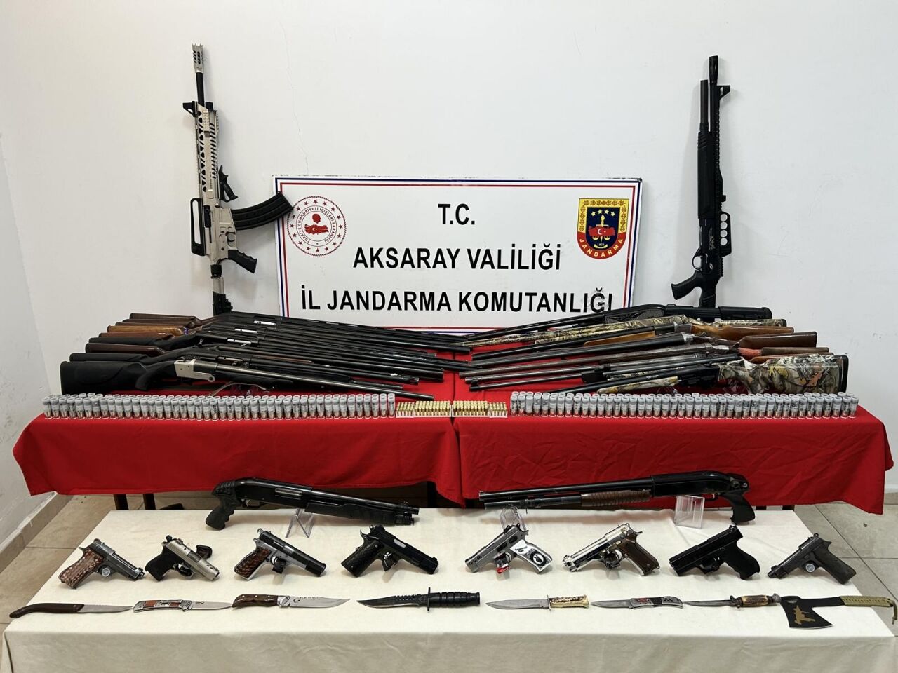 Aksaray'da havaya ateş eden 19 şüpheli hakkında adli işlem başlatıldı