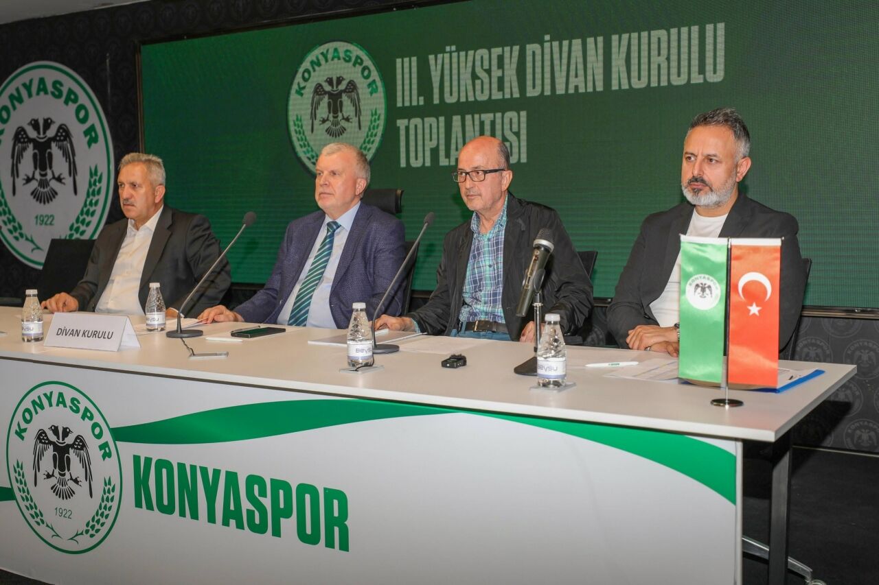 Konyaspor Kulübü Yüksek Divan Kurulu Toplantısı yapıldı
