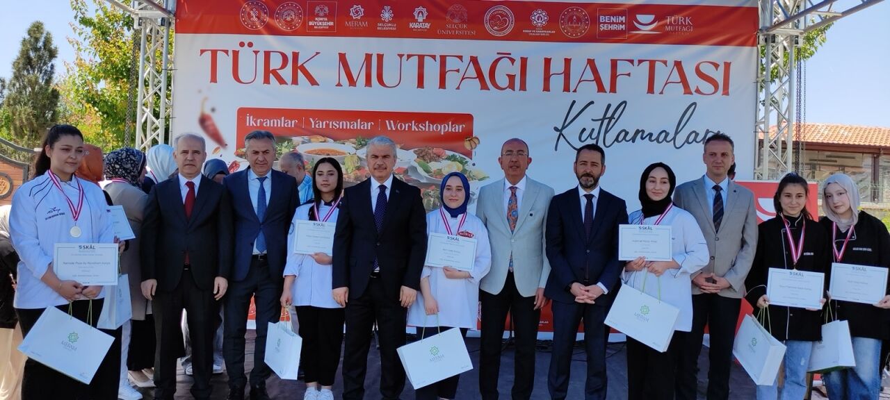 Konya'da Türk Mutfağı Haftası etkinliklerle kutlandı