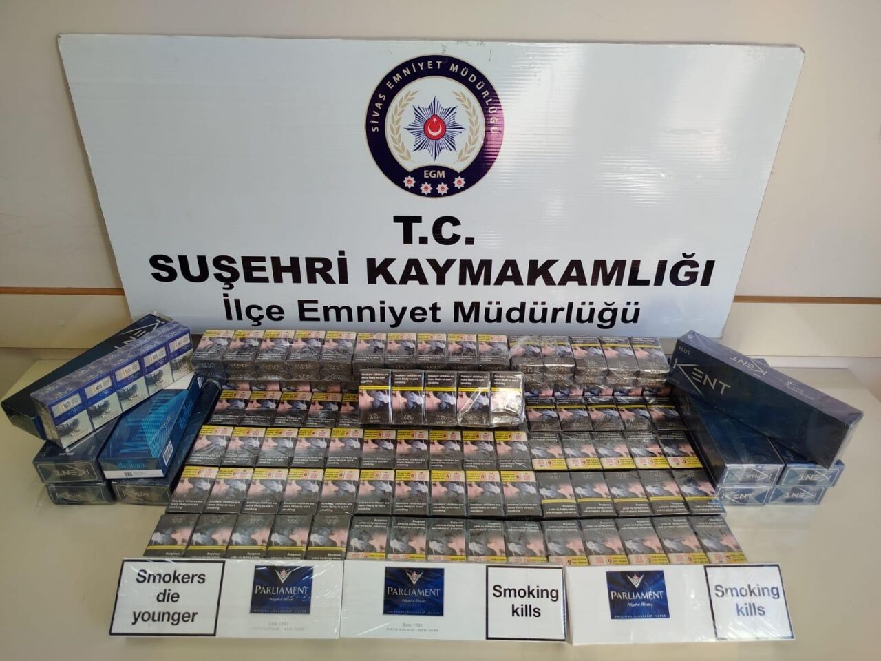 Sivas'ta 7 düzensiz göçmen yakalandı