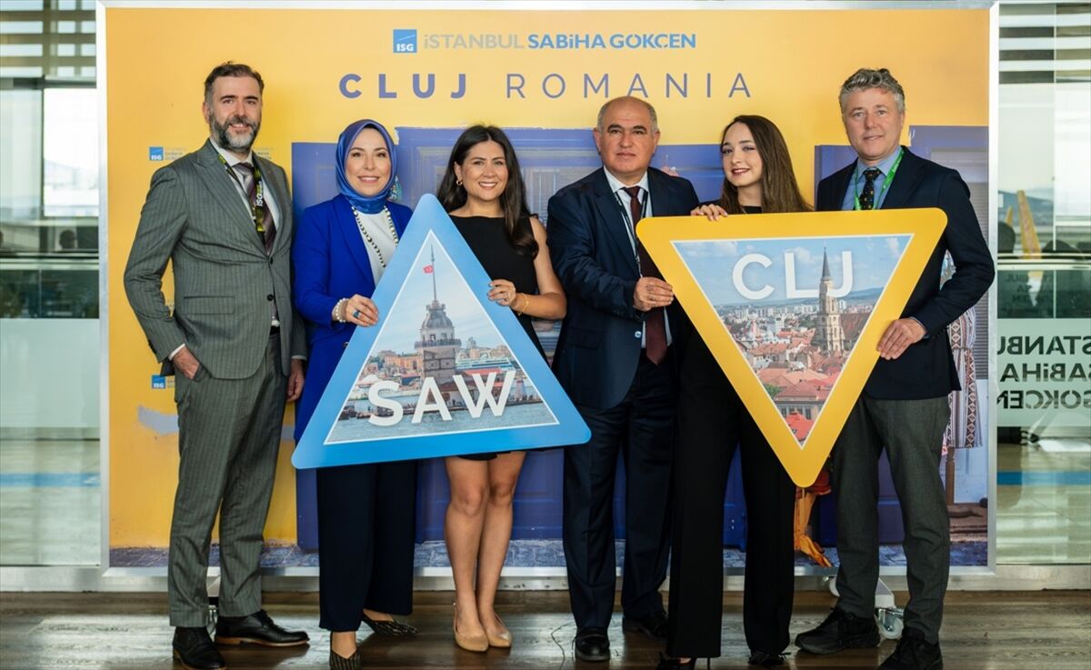 Sabiha Gökçen'den Kaloşvar'a direkt uçuşlar başladı