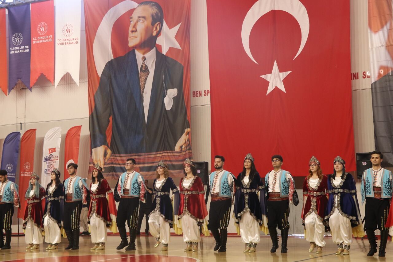 Çankırı'da 19 Mayıs Gençlik ve Spor Bayramı kutlandı