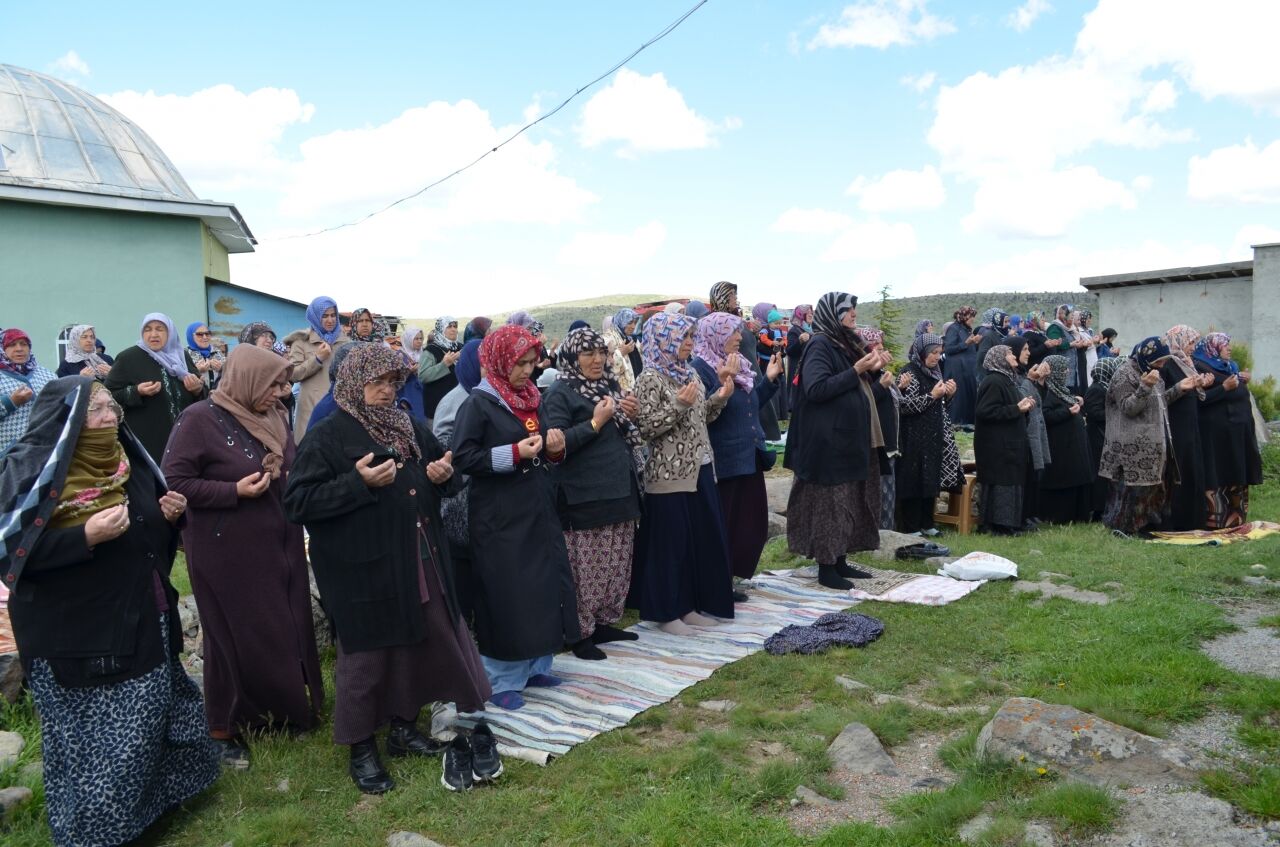 Şabanözü'nde yağmur ve şükür duası yapıldı
