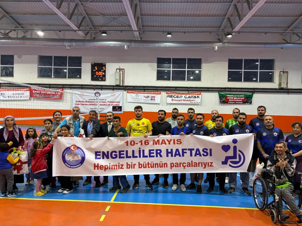 Gemerek'te Engelliler Haftası dolayısıyla etkinlik düzenlendi
