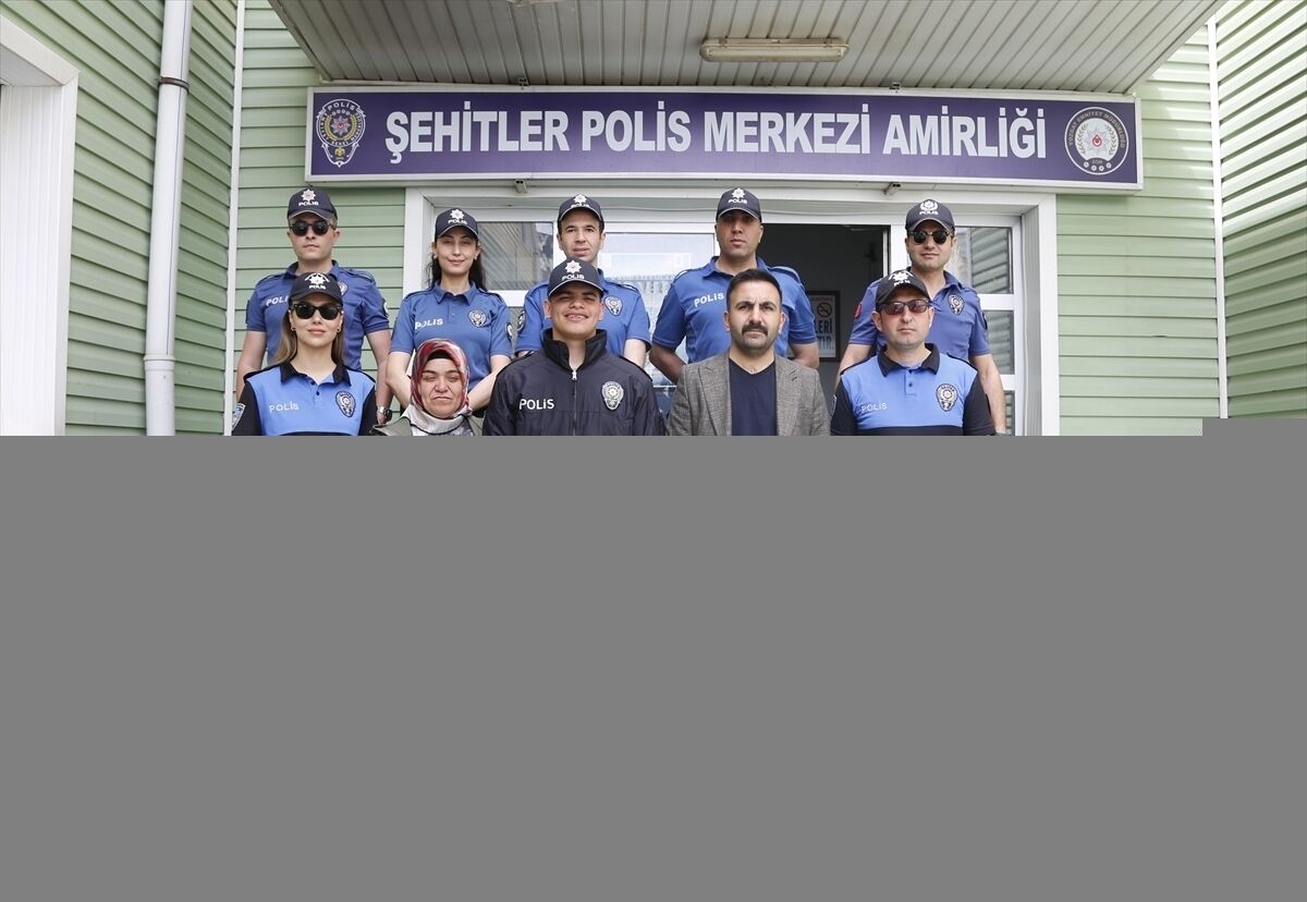 Yozgat'ta otizmli çocuğun polislik hayali gerçekleştirildi