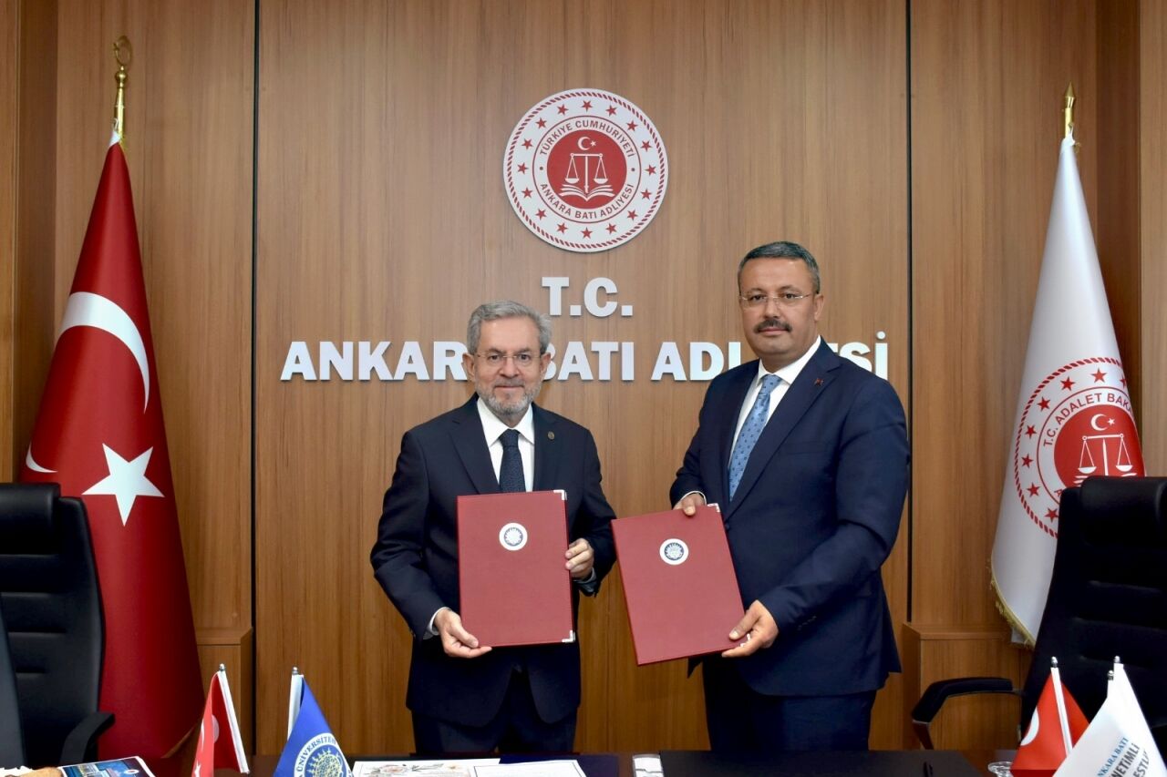 Ankara Batı Cumhuriyet Başsavcılığı ile Ankara Üniversitesi arasında işbirliği protokolü imzalandı