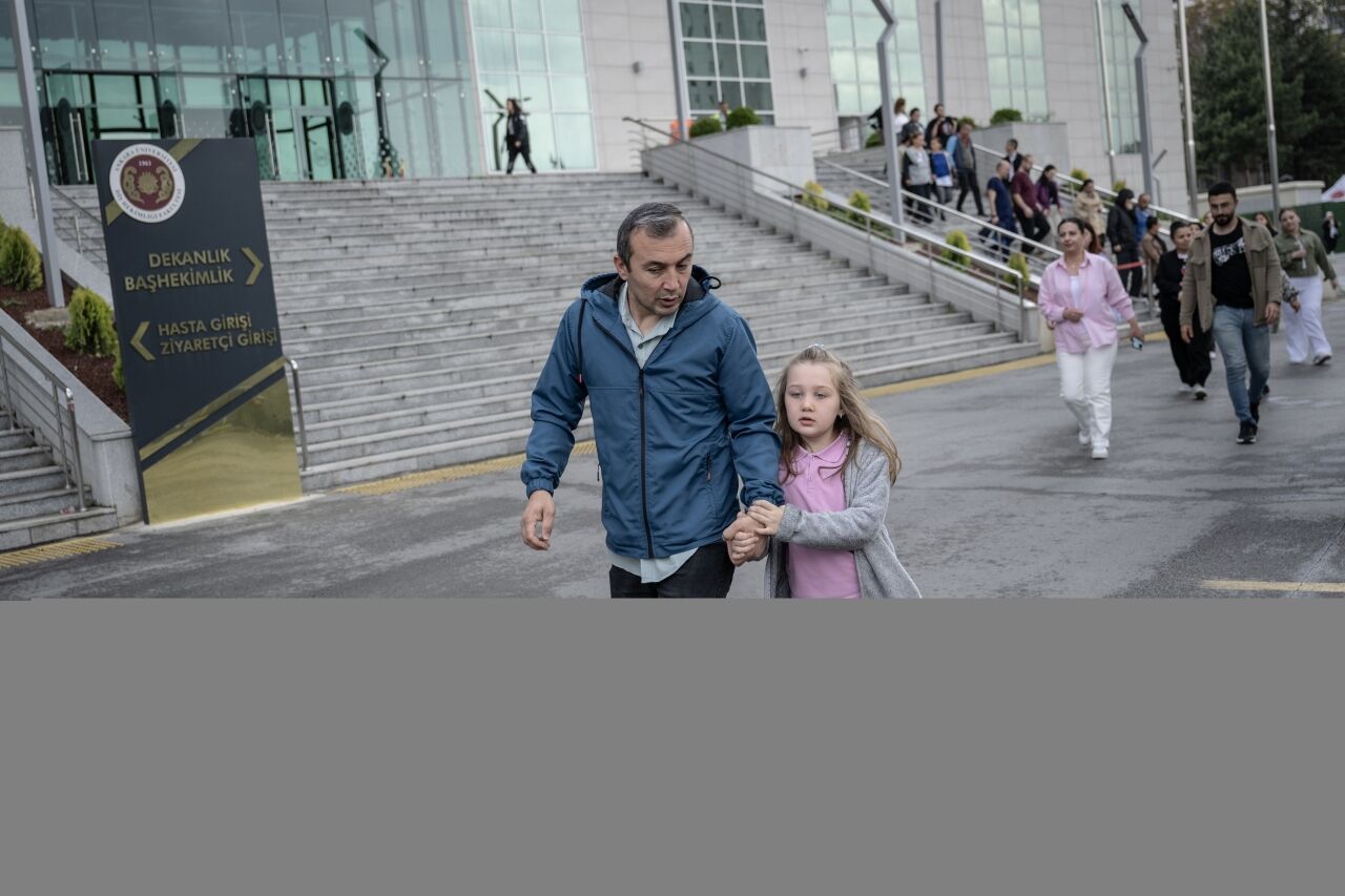 Ankara Üniversitesi'nde deprem ve tahliye tatbikatı yapıldı