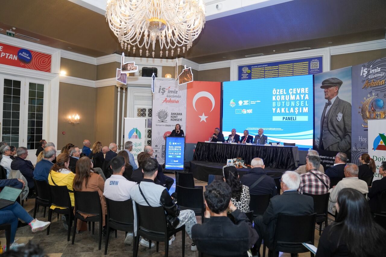 Ankara Kent Konseyinde, Özel Çevre Korumaya Bütünsel Yaklaşım paneli düzenlendi