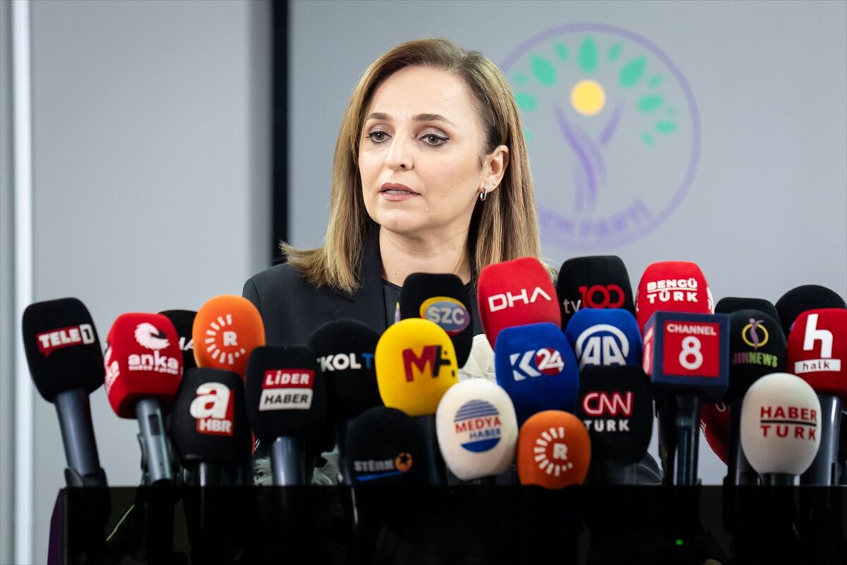 DEM Parti Sözcüsü Doğan, partisinin MYK toplantısına ilişkin açıklamalarda bulundu: