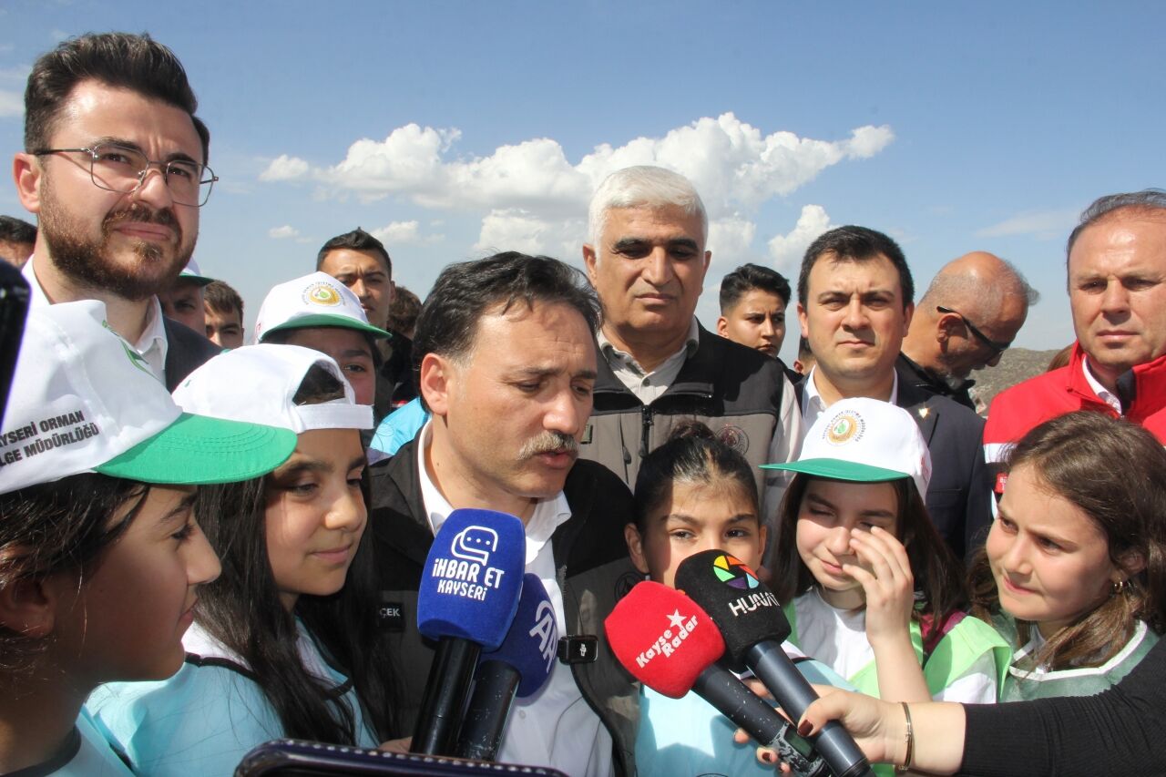 Kayseri'de "Orman Benim" etkinliği düzenlendi