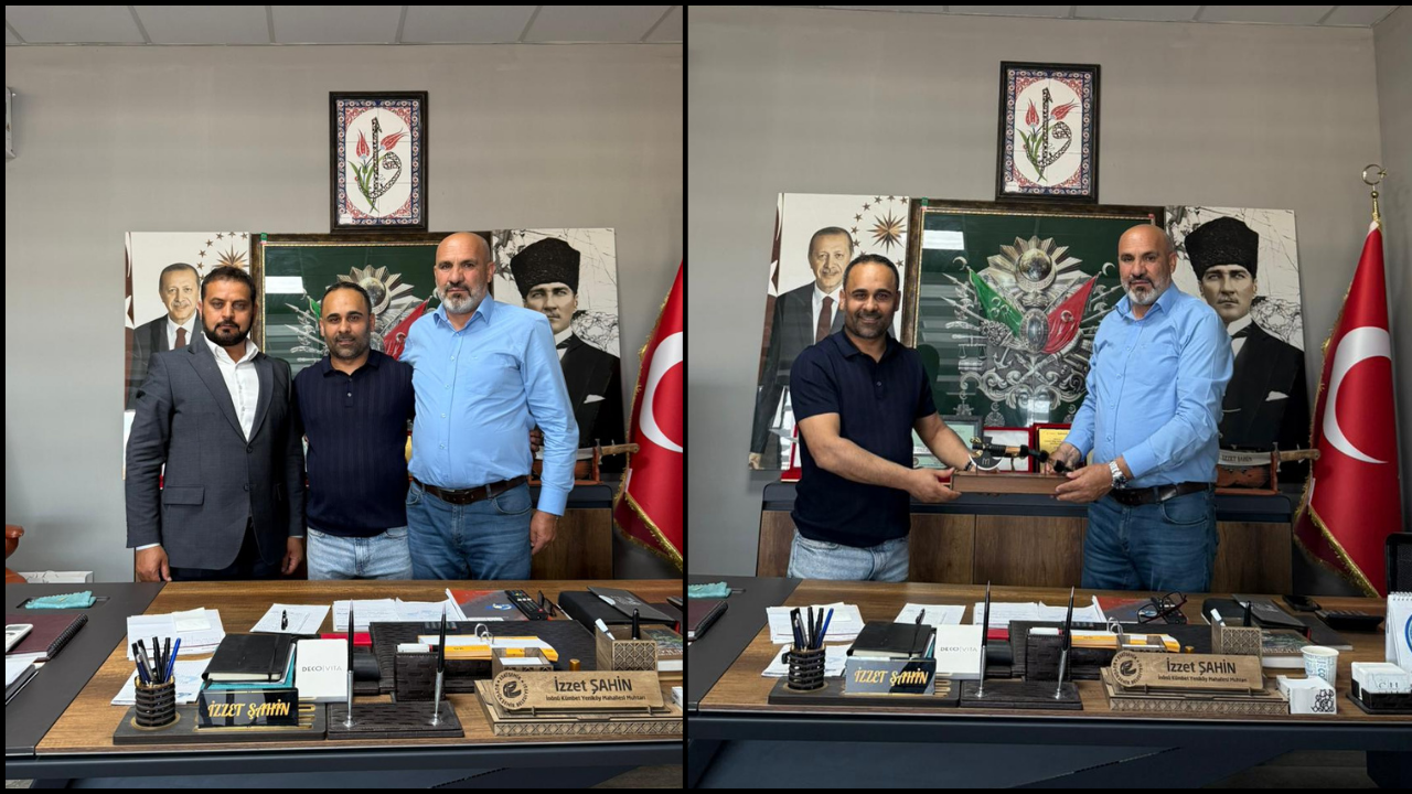 Yıldırım'dan Şahin'e ziyaret