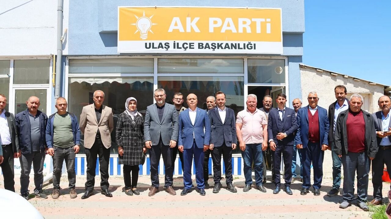 AK Parti Sivas İl Başkanı Tanrıverdi'den Ulaş ilçesine ziyaret