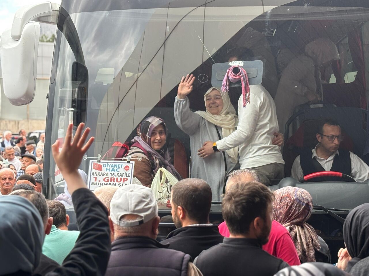 Çankırı'da 164 hacı adayı kutsal topraklara uğurlandı