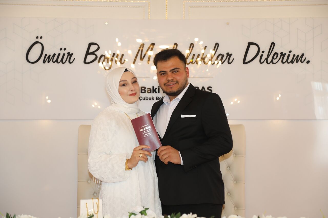 Ankara'da nikah dairesinde 05.05.2025 yoğunluğu