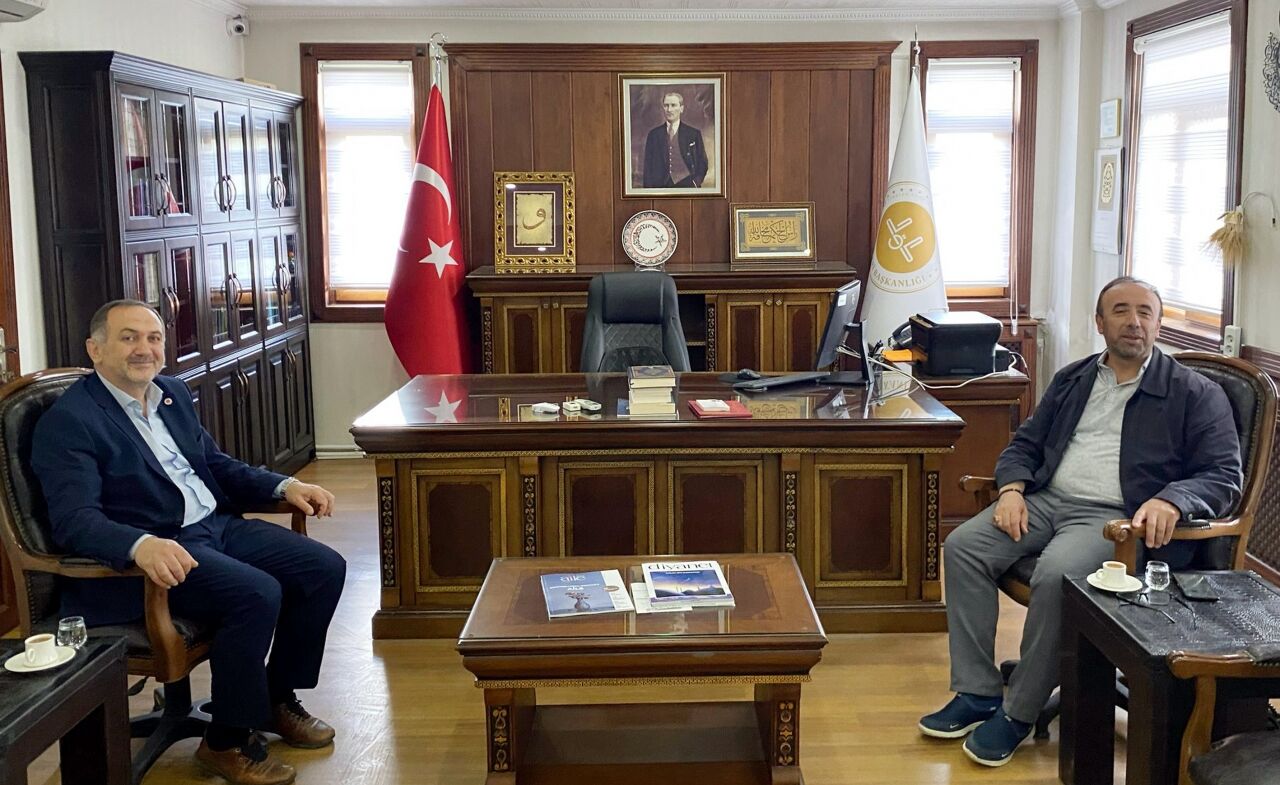 İl Müftü Yardımcısı Arcaklıoğlu, Beypazarı İlçe Müftülüğünü ziyaret etti