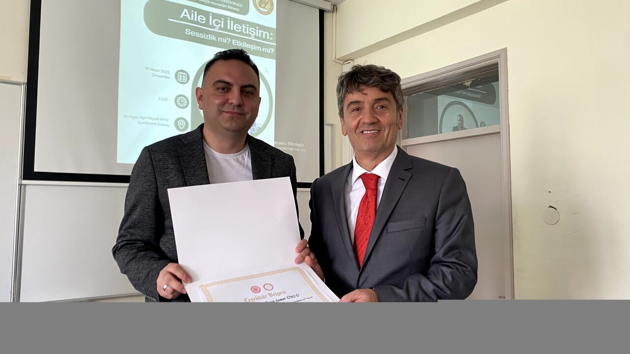 Şarkışla'da aile içi iletişim semineri düzenlendi