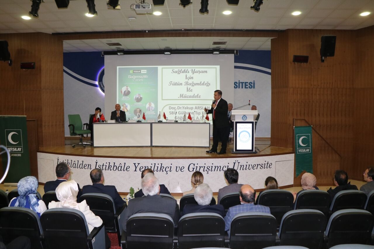 Çankırı'da bağımlılıkla mücadele kapsamında "Bağımsızlık Paneli" düzenlendi