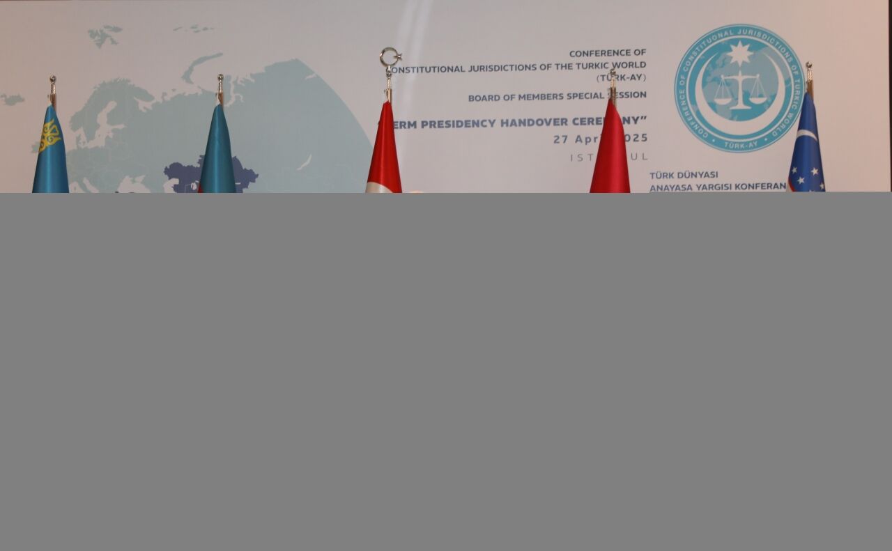 Anayasa Mahkemesi, TÜRK-AY dönem başkanlığını Azerbaycan Anayasa Mahkemesine devretti