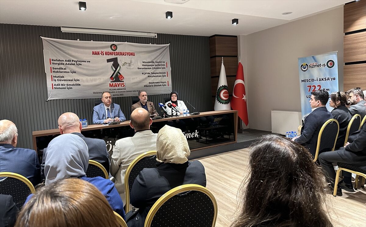 HAK-İŞ Genel Başkan Yardımcısı Çukutli Konya'da konuştu: