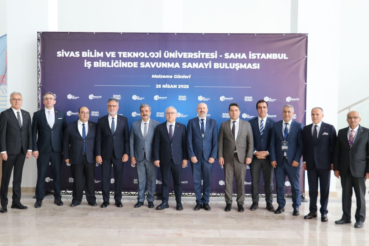 Sivas'ta "Savunma Sanayi Buluşması Malzeme Günleri" etkinliği yapıldı