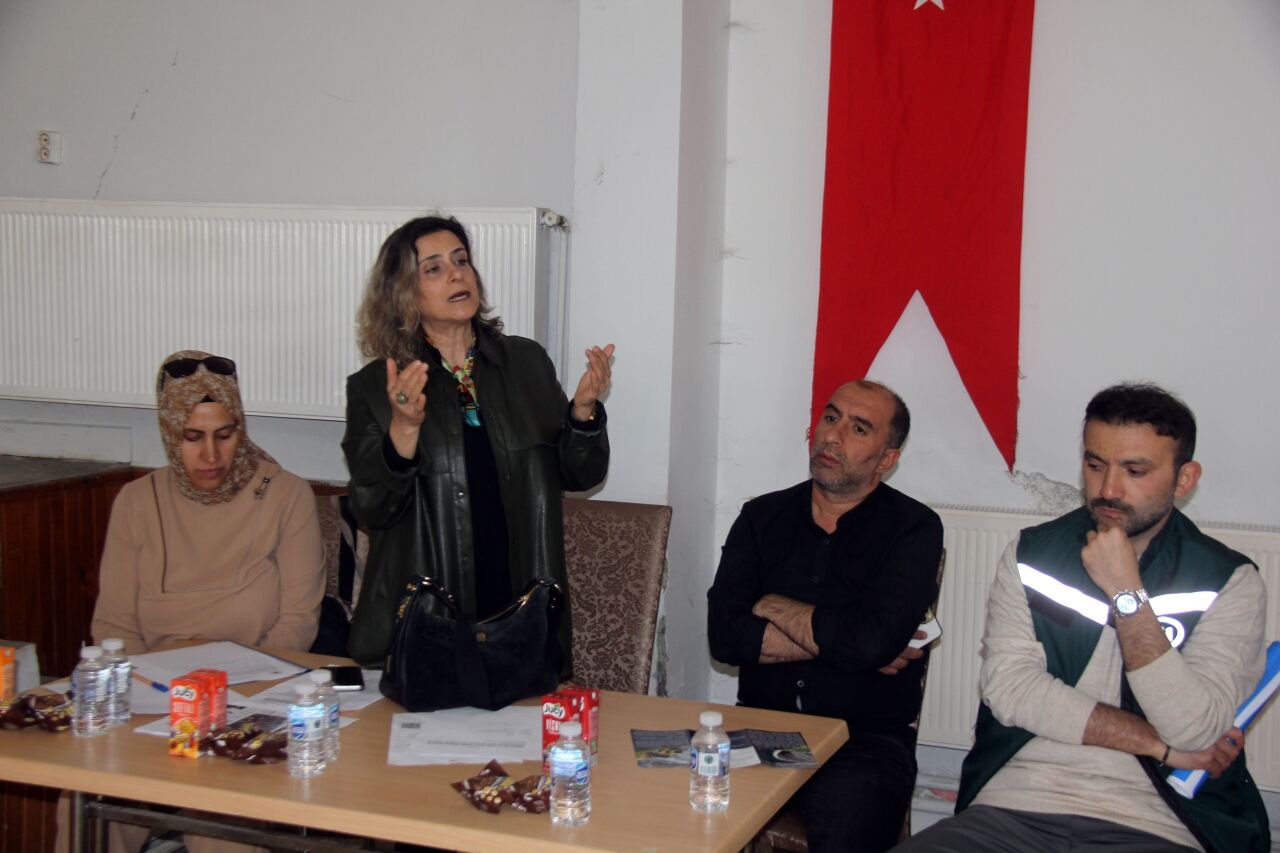 Hafik'te yapılması planlanan Sivas Koç Barajı bilgilendirme toplantısı yapıldı