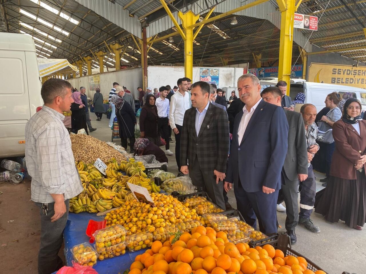 AK Parti Konya İl Başkanı Özgökçen Seydişehir'de ziyaretlerde bulundu
