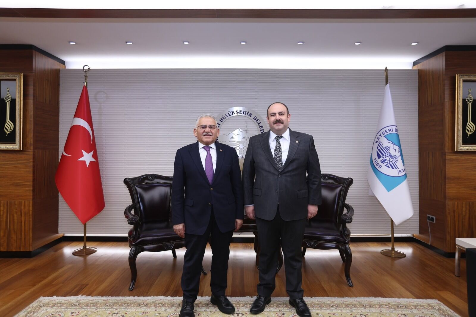 Başkan Hamamcı Kayseri'de