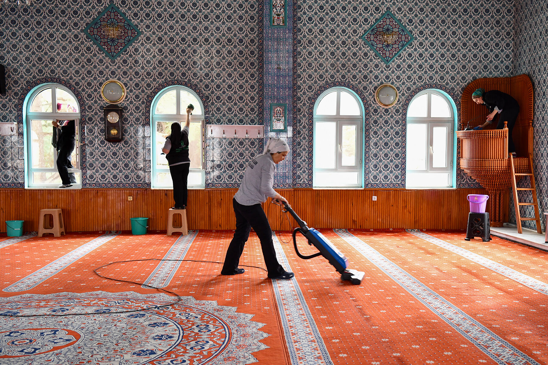 Bayram öncesi temizlikler sıklaştırıldı