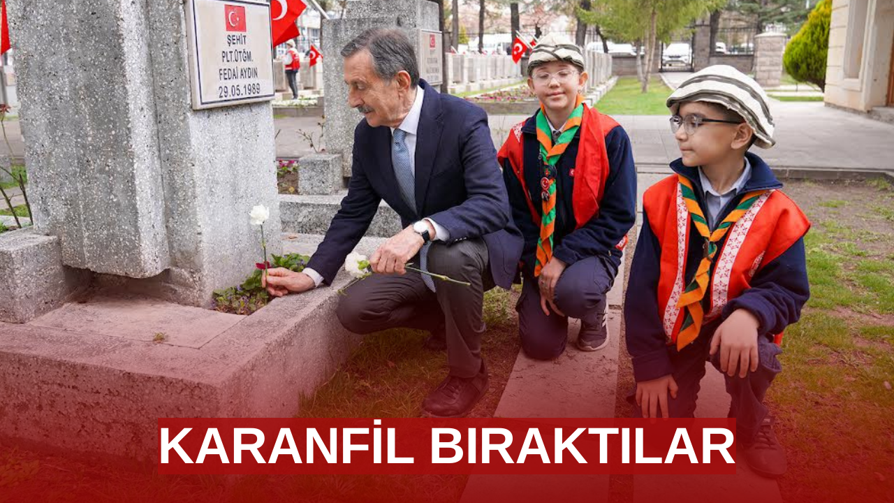 Başkan Ataç ve minik izcilerden özel ziyaret