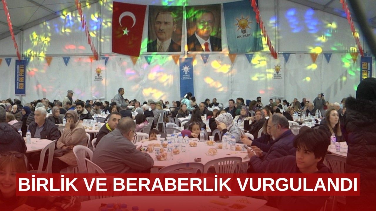 AK Parti Eskişehir İl Başkanlığı İftar Programı Ramazan ayı boyunca devam ediyor