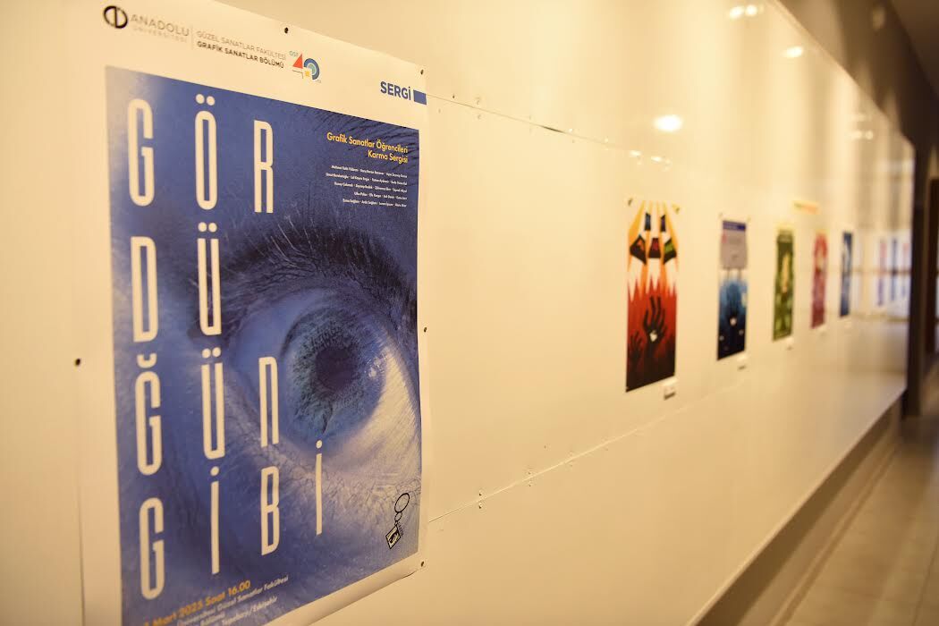 Anadolu Üniversitesi öğrencilerinden “Gördüğün Gibi” karma sergisi