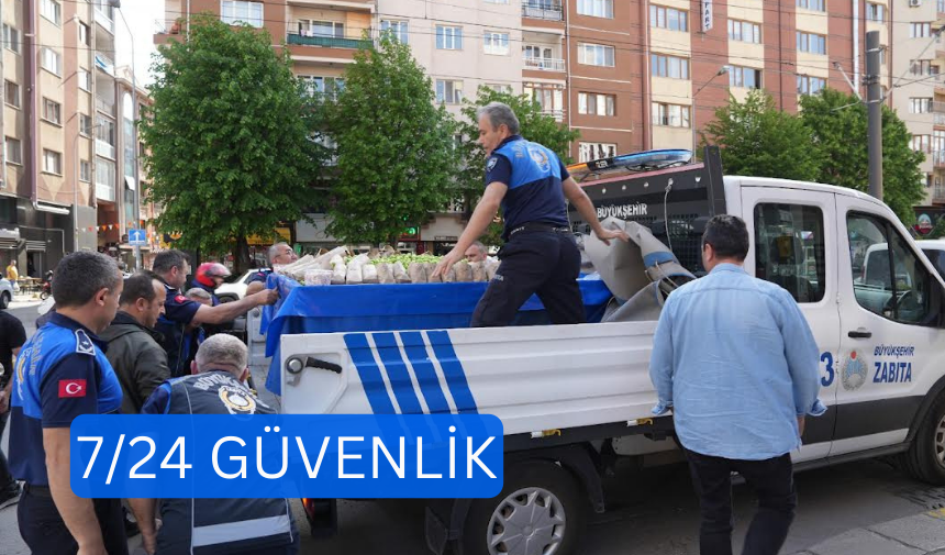 Büyükşehir Zabıtası Görev Başında