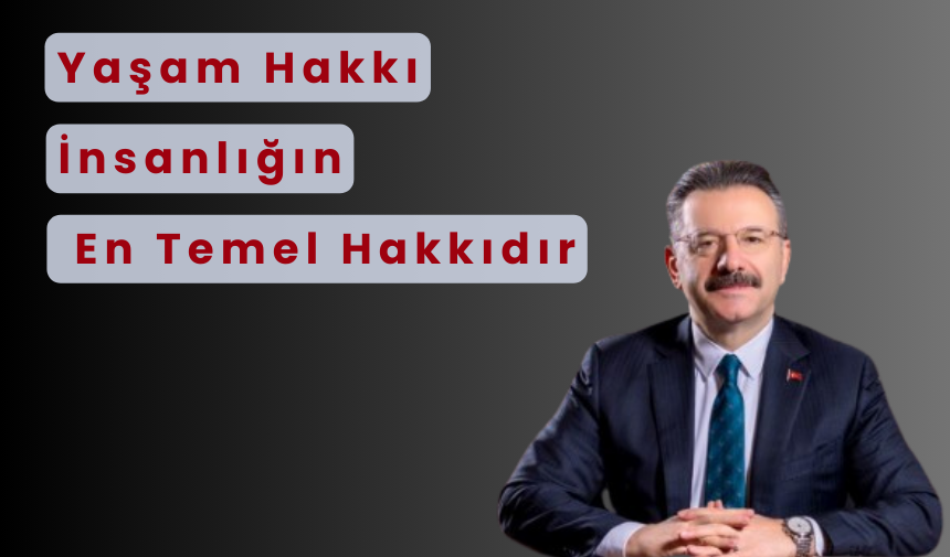 Vali Aksoy Dünya İnsan Hakları Günü mesajını paylaştı