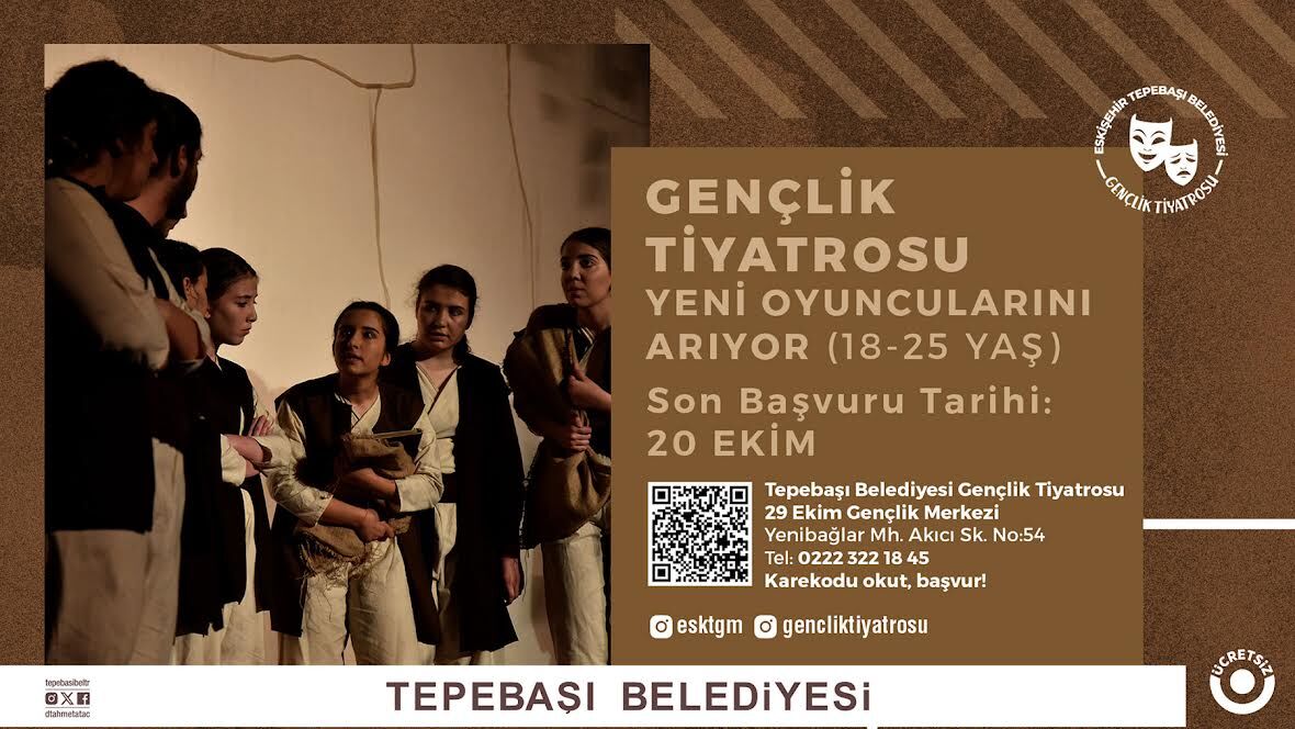 Gençlik Tiyatrosu Gençleri Bekliyor