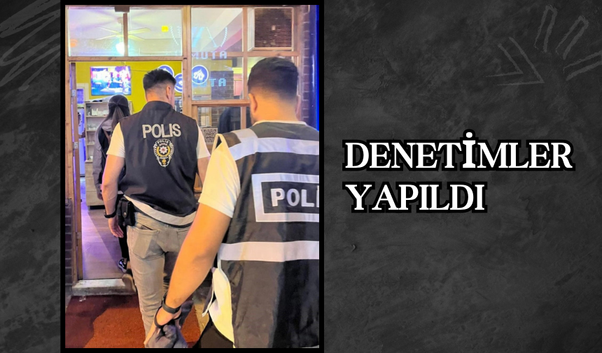 Polisler işlem yaptı