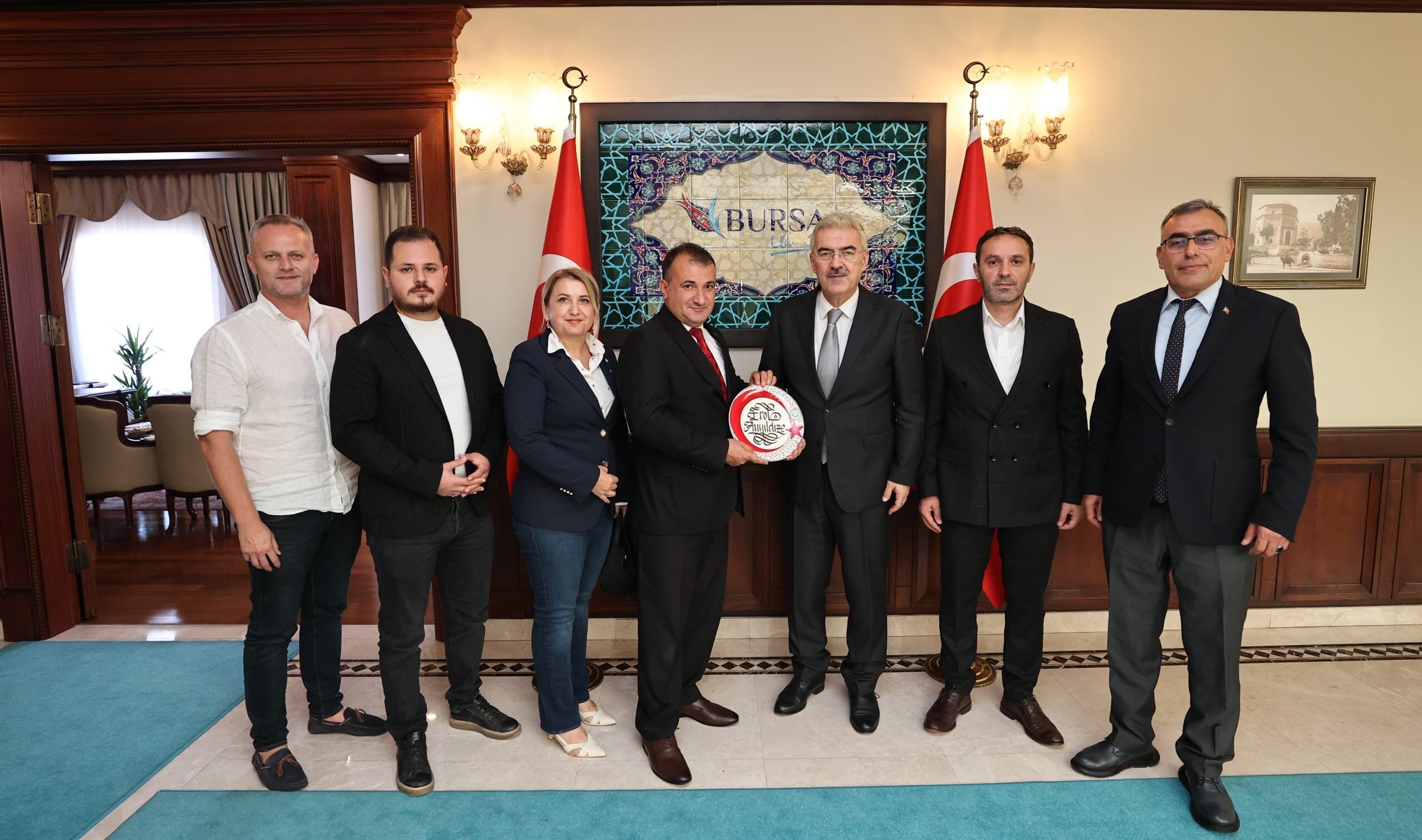 Vali Ayyıldız'a ziyaret