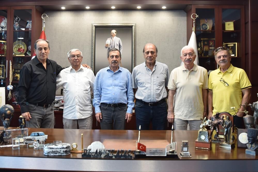 Efsanelerden Ataç'a ziyaret