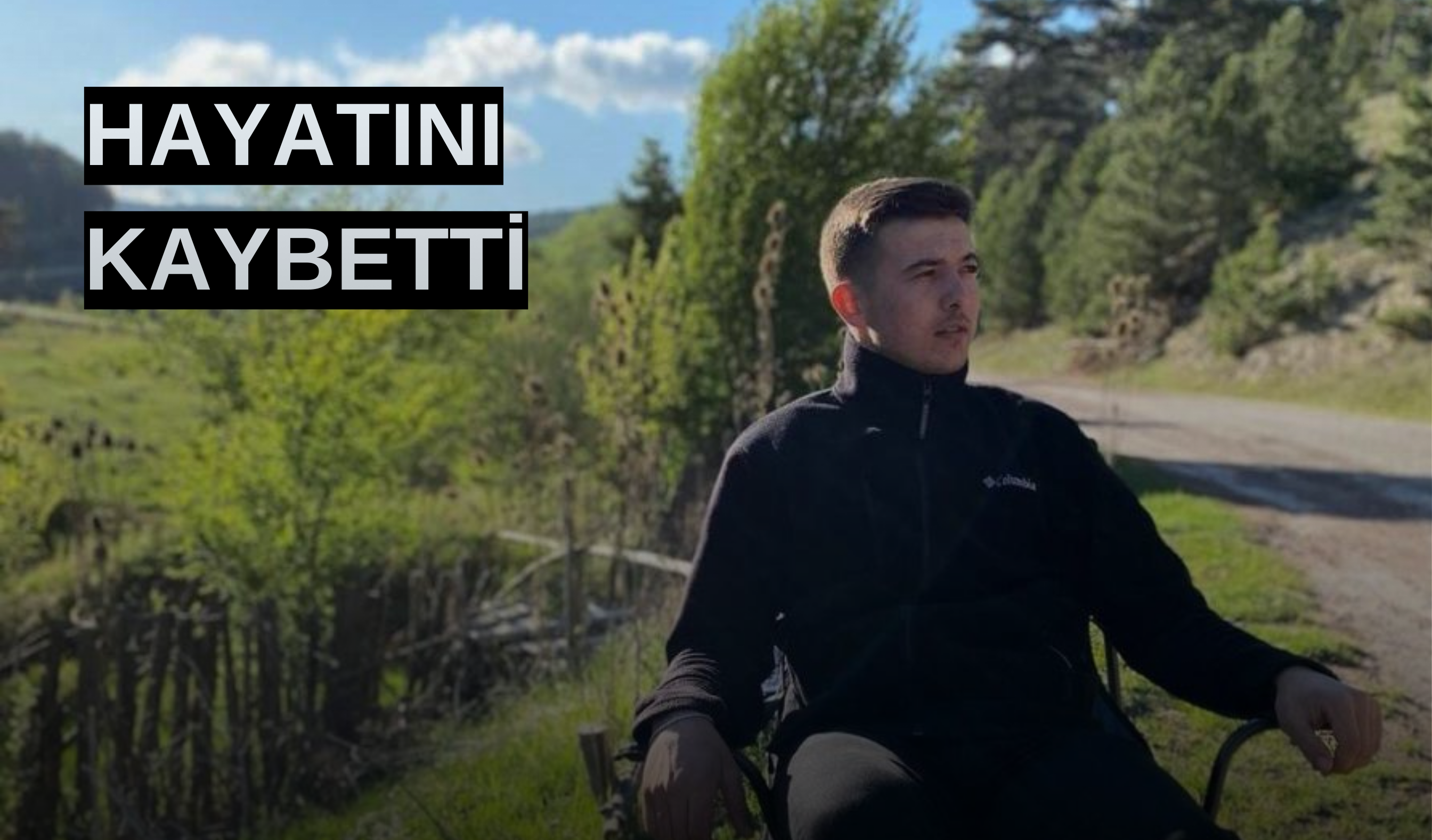 Teknisyene tren çarptı