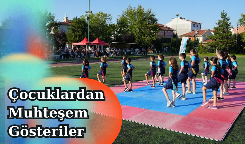 Yaz spor eğitimlerine muhteşem final
