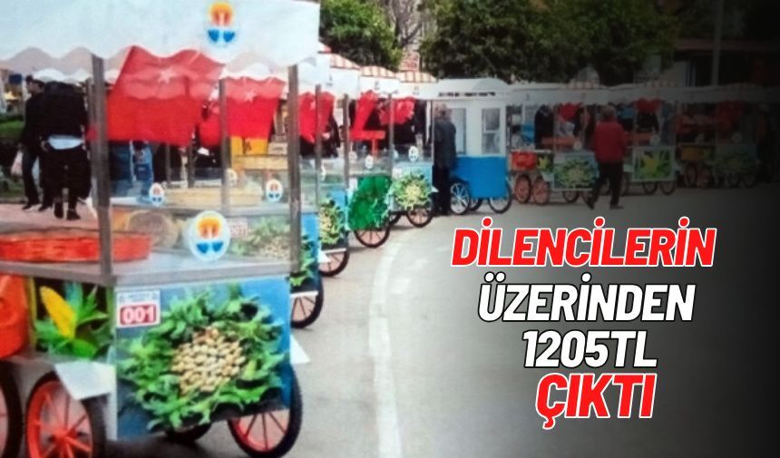Seyyar satıcı ve dilenci operasyonu