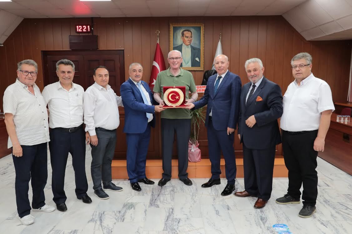 Başkanlar buluştu
