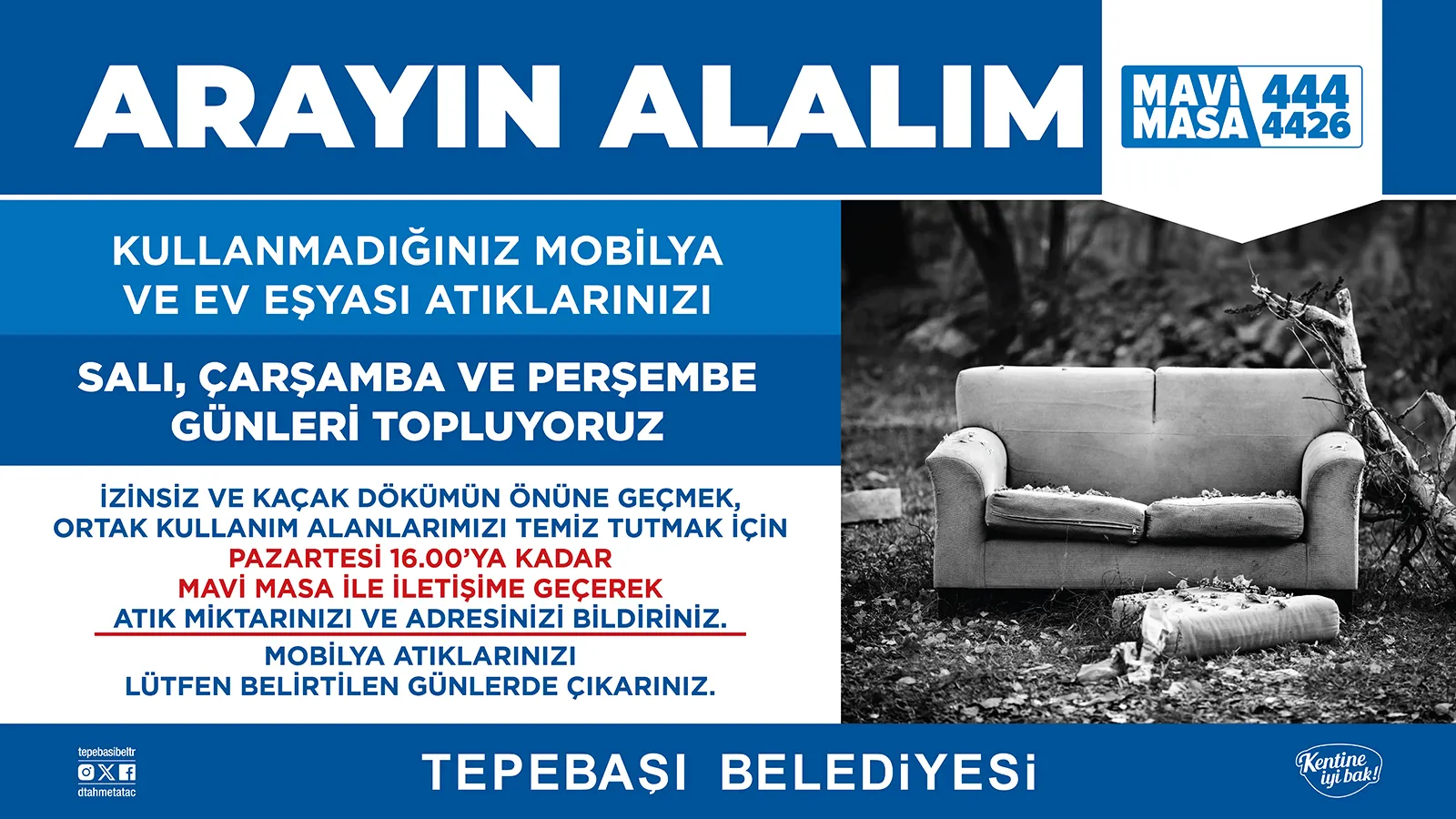 Tepebaşı’nda Gelişigüzel Atık Bırakanlara İdari İşlem Şoku