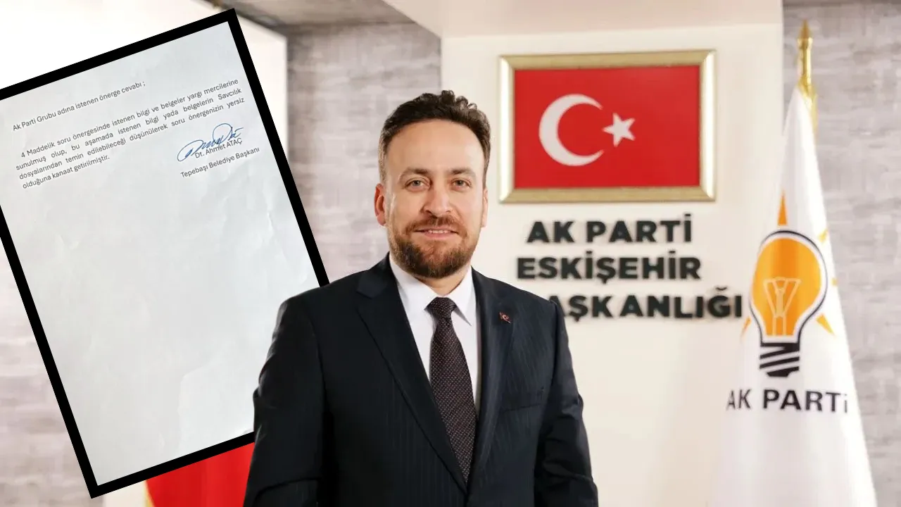 Serhat Tunç: Tepebaşı halkı adına soruyoruz