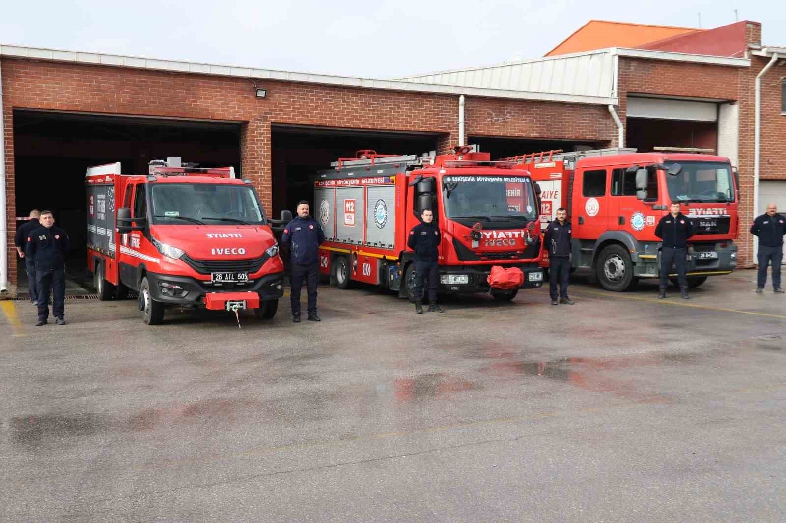 Eskişehir İtfaiyesi Üç Aylık Çalışma Raporunu Paylaştı
