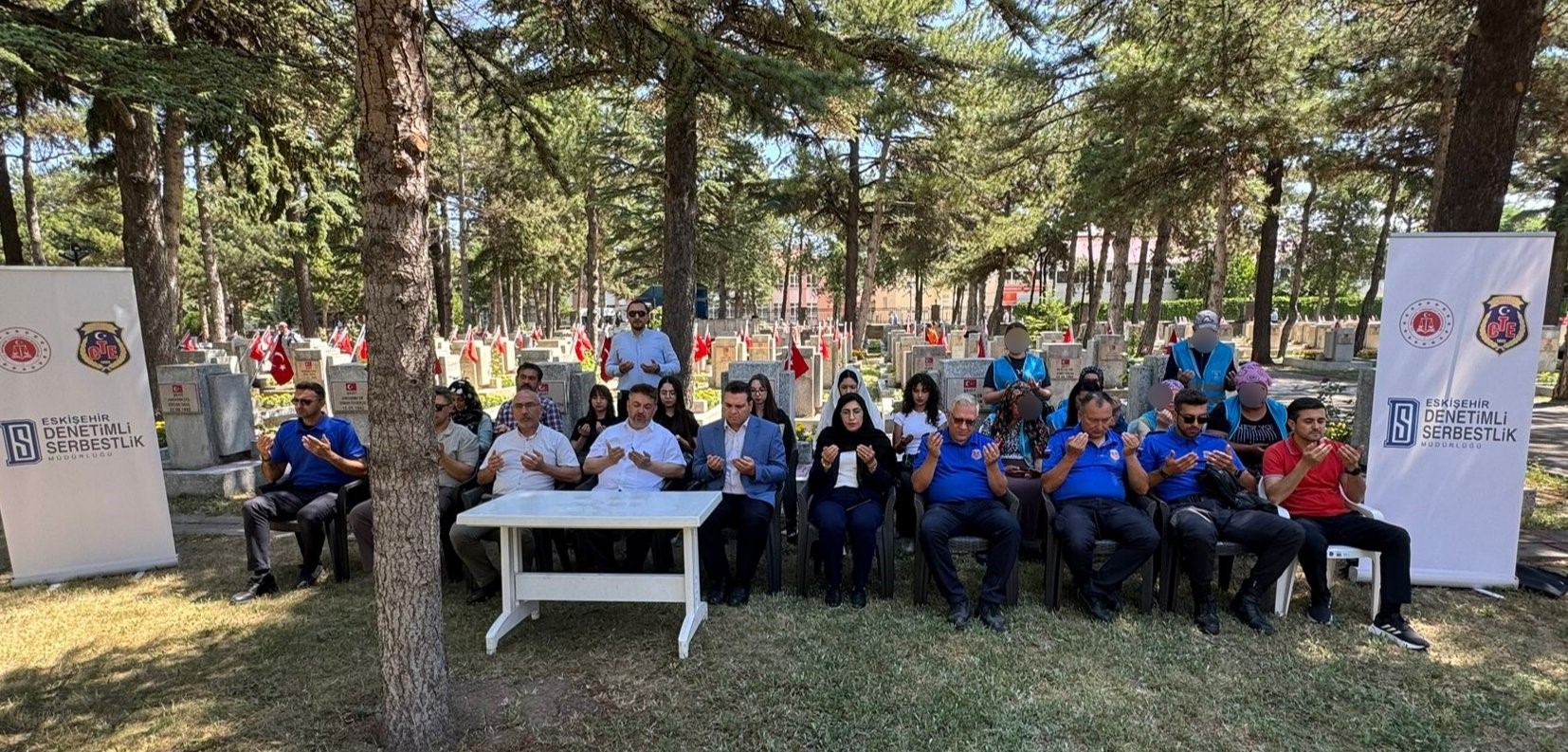 Eskişehir Havacılar Şehitliği'nde 15 Temmuz Anma Programı